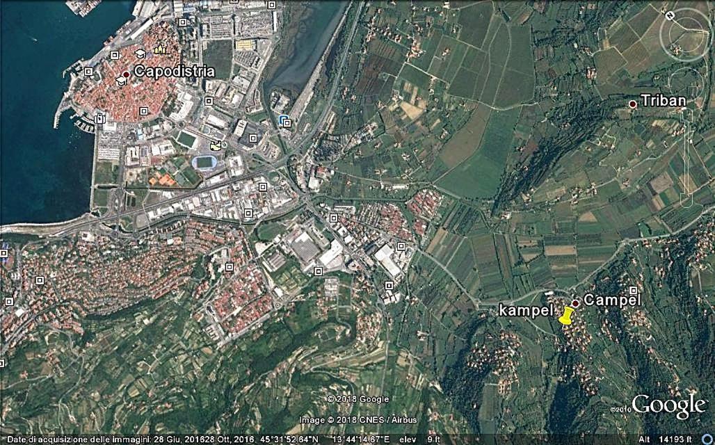 Relax Vila Kampel Копер Экстерьер фото